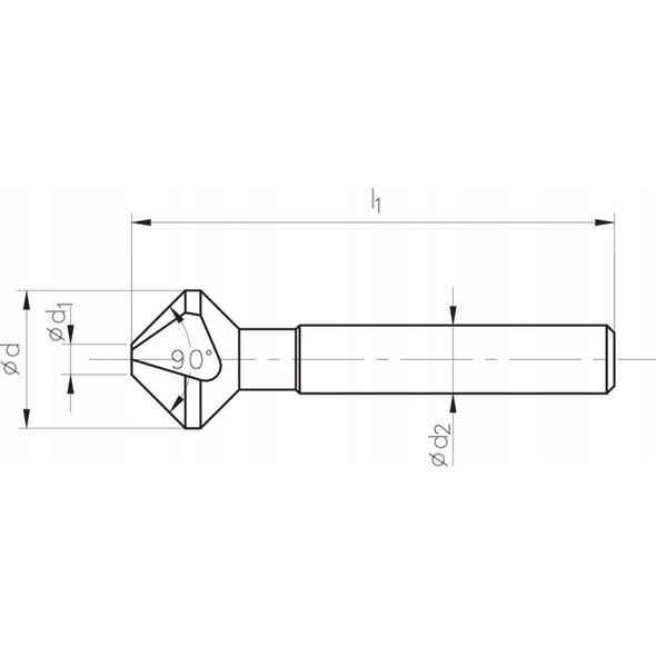 Fanar POGLEBIACZ DIN 335-C 16,5  HSSE