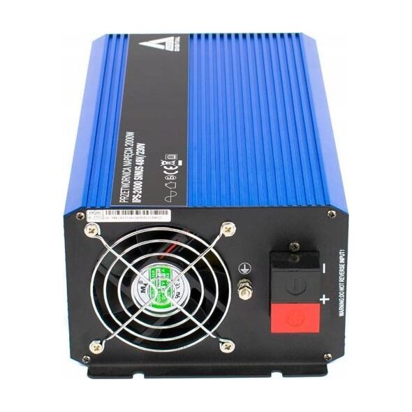 Przetwornica AZO Digital Przetwornica napięcia 48 VDC / 230 VAC SINUS IPS-2000S 2000W