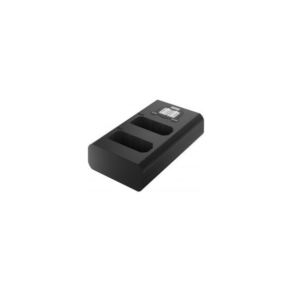 Zestaw ładowarka dwukanałowa Newell DL-USB-C i dwa akumulatory EN-EL14 do Nikon