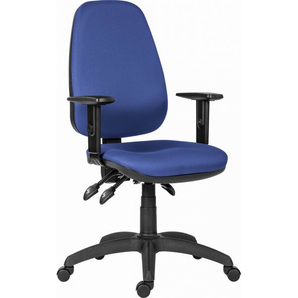 Krzesło biurowe Powerton Powerton Ergonomiczny fotel biurowy Anna, Niebieski