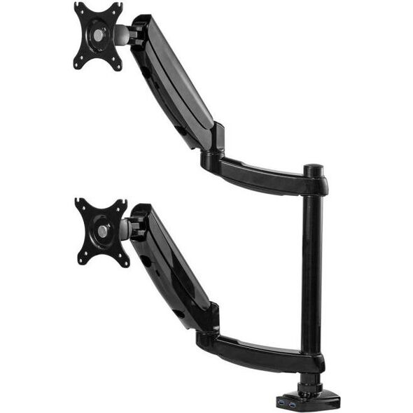 Fellowes Uchwyt biurkowy na 2 monitory 17" - 32" Platinum (8043401)