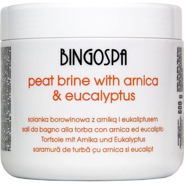 BingoSpa Solanka borowinowa z arniką i eukaliptusem 600g