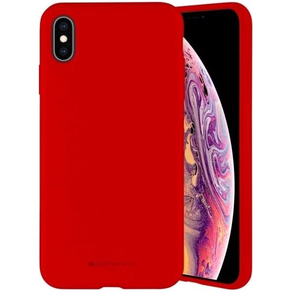 Mercury Silicone do  iPhone 13 Pro Max czerwony/red