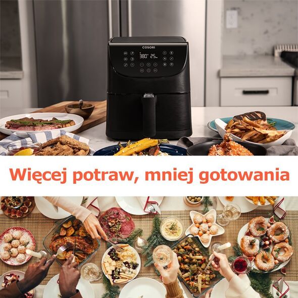 Frytkownica beztłuszczowa Cosori Smart CS158-AF-RXB