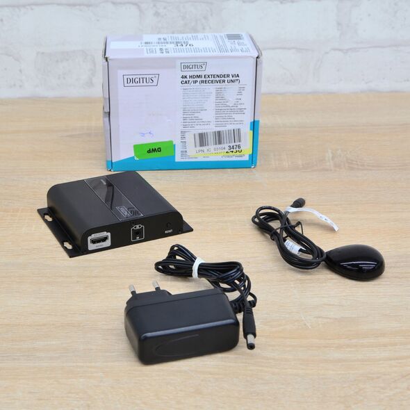 Adapter USB Digitus Adap Digitus 4K HMDI Extender Cat5/5e/6/7