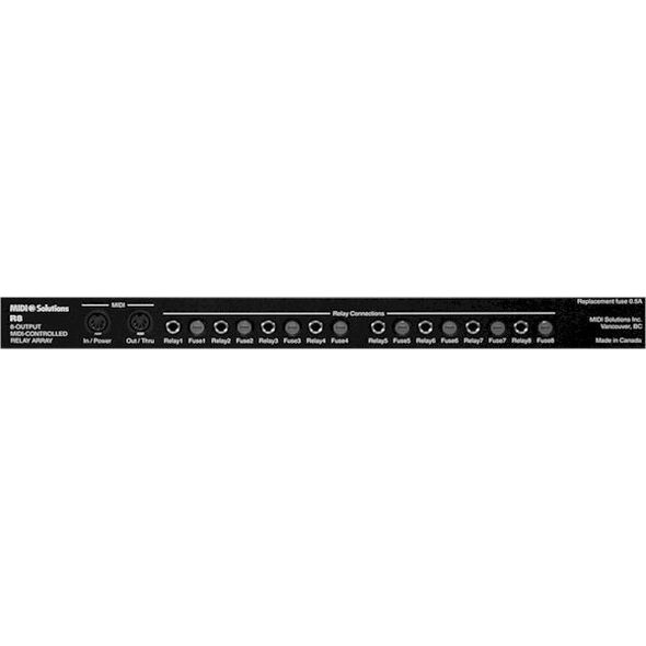 MIDI SOLUTIONS MIDI Solutions- F8 Footswitch / MIDI Converter