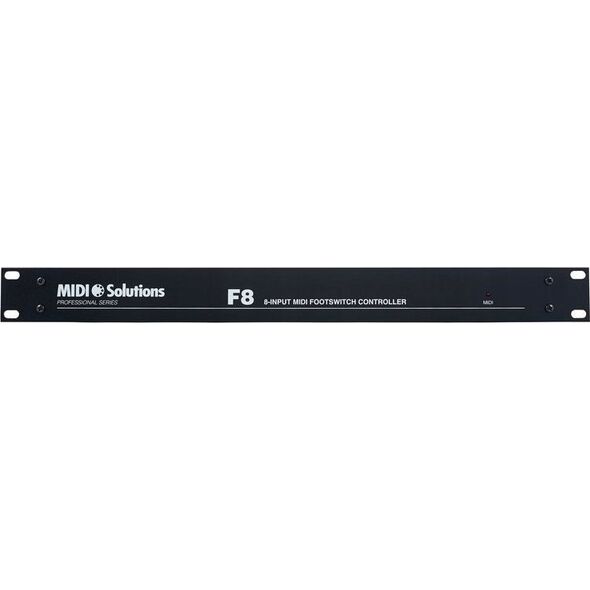 MIDI SOLUTIONS MIDI Solutions- F8 Footswitch / MIDI Converter