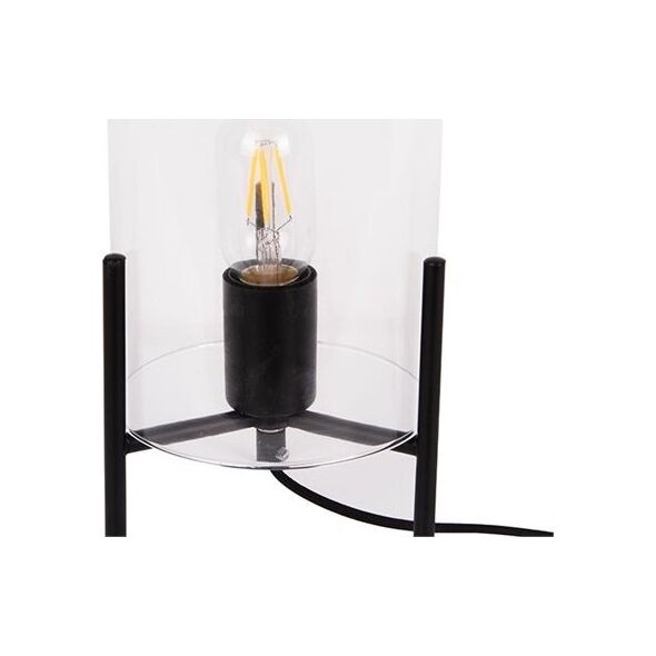 Leitmotiv Lampa stołowa szklany klosz BELL, Ø 16 cm