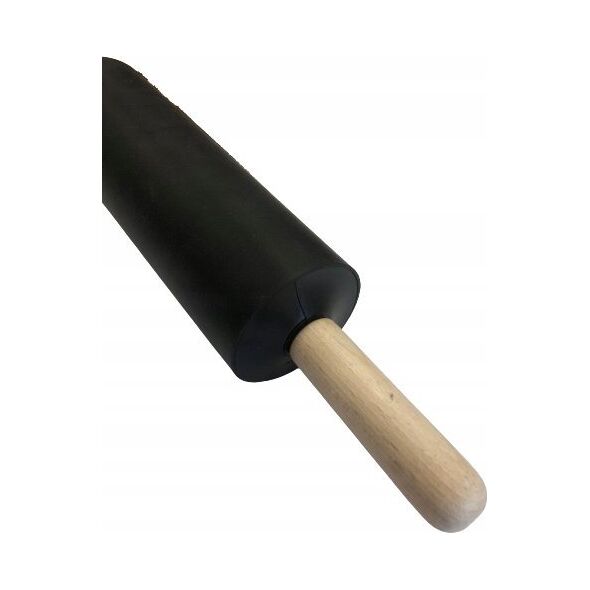 Practic Silikonowy wałek do ciasta, z drewnianymi uchywtami, 40 cm