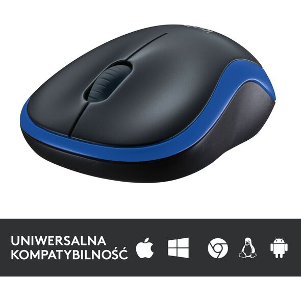Logitech M185 Mouse Blue (910-002239) 408452 5099206028852