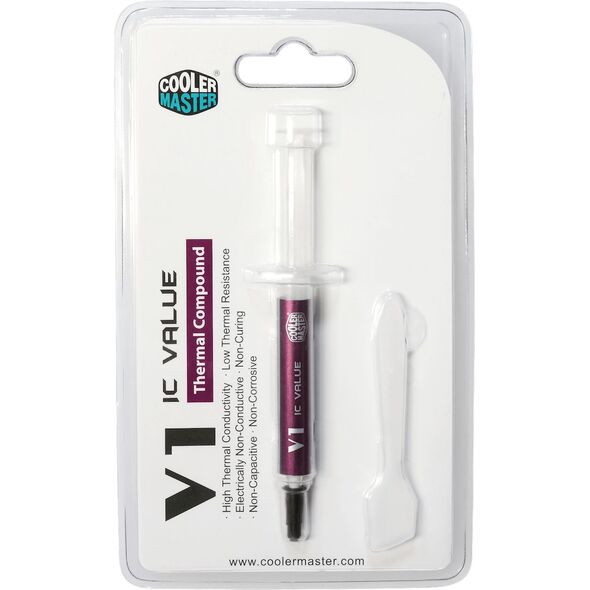Θερμική πάστα Cooler Master IC Value V1 4,6 g (RG-ICV1-TW20-R1) 476987 884102012242
