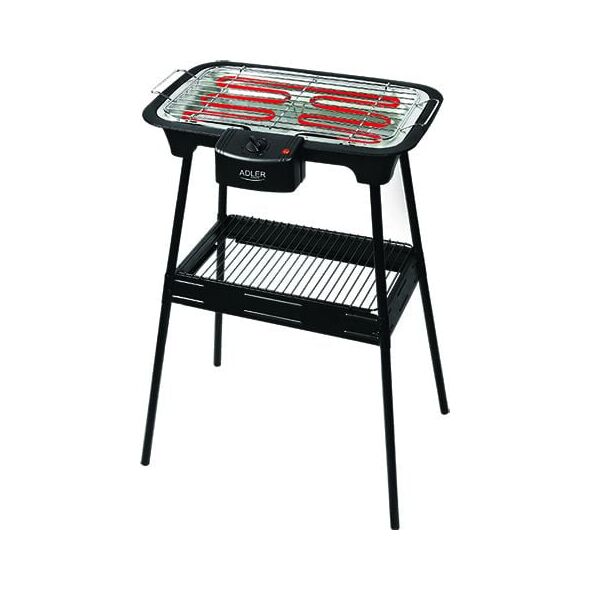 Adler AD6602 Ηλεκτρική σχάρα κήπου 2400 W 37 cm x 21 cm 483333 5908256831674
