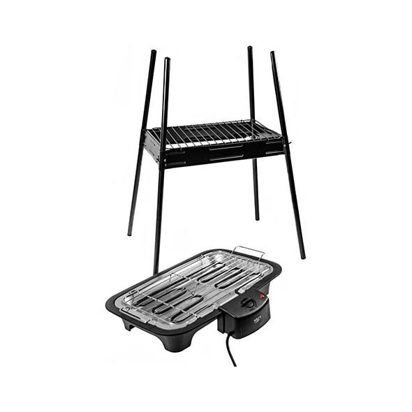 Adler AD6602 Ηλεκτρική σχάρα κήπου 2400 W 37 cm x 21 cm 483333 5908256831674