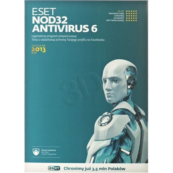 Συσκευή ESET NOD32 Antivirus 1 12 μήνες (ENA-K1D1Y) 81757 5907758061312