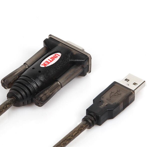 Unitek USB-A - RS-232 Καλώδιο USB 1,5 m Μαύρο (USBTS9P) 541374 4894160000002