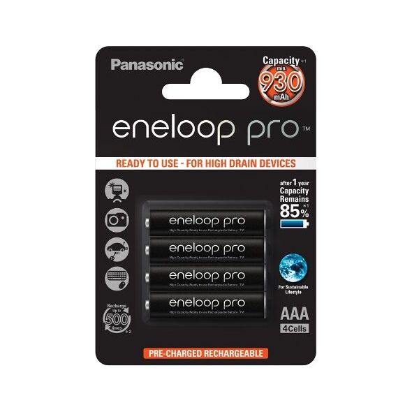 Μπαταρία Panasonic Eneloop Pro AAA / R03 930mAh 4 τεμ. 662071 5410853064244