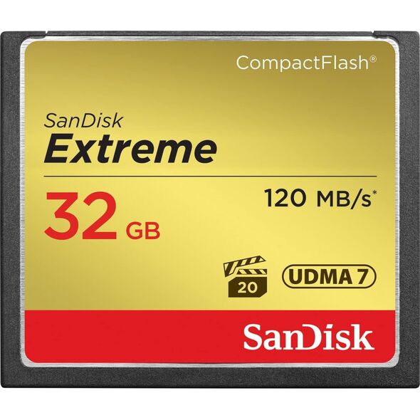 Karta SanDisk Extreme Compact Flash 32 GB  (SDCFXSB-032G-G46)