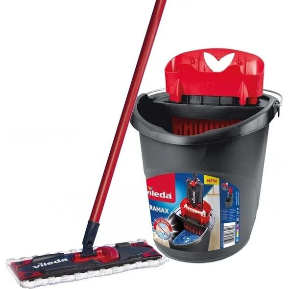 Σφουγγαρίστρα Vileda Ultramax Box (155737) με κουβά 706690 4023103143890