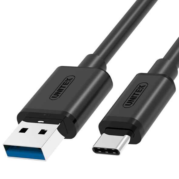 Unitek USB-A - Καλώδιο USB-C USB 1 m Μαύρο (Y-C474BK) 799627 4894160017246
