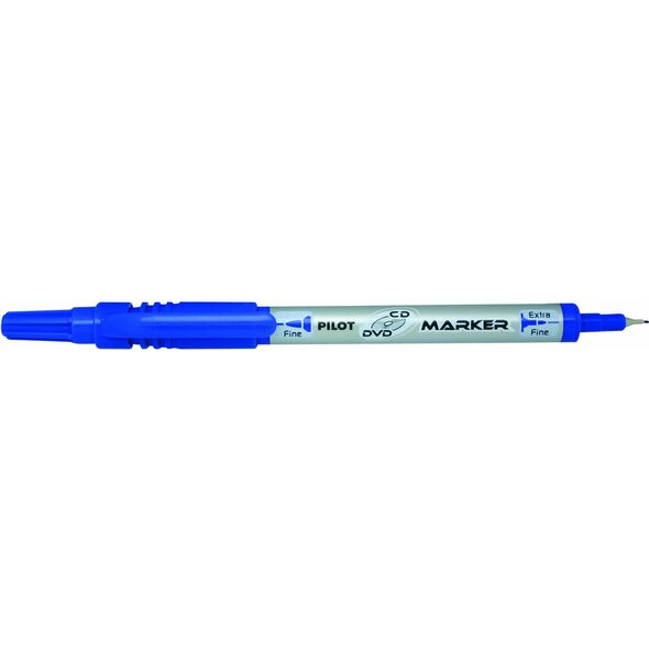 Pilot Marker dwustronny do CD/DVD niebieski (WP1450)
