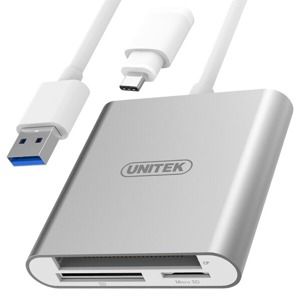Unitek USB 3.0/USB-C reader (Y-9313D) 771304 4894160017468