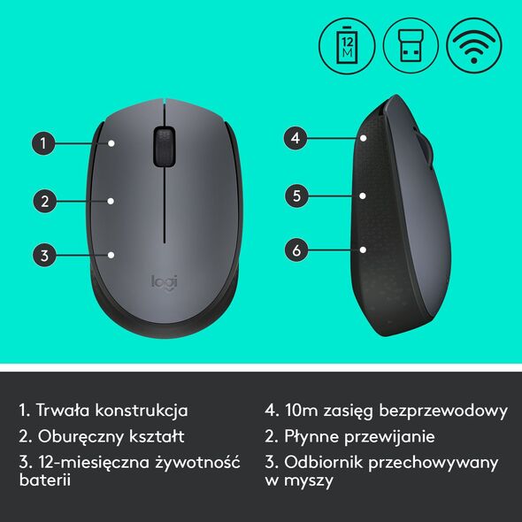 Ποντίκι Logitech M170 (910-004642) 867300 992060628810