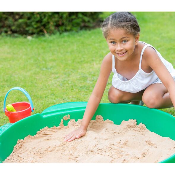 Little Tikes Sandbox με κάλυμμα Turtle 110x93 cm (631566) 871229 50743174094