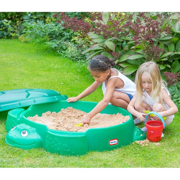 Little Tikes Sandbox με κάλυμμα Turtle 110x93 cm (631566) 871229 50743174094