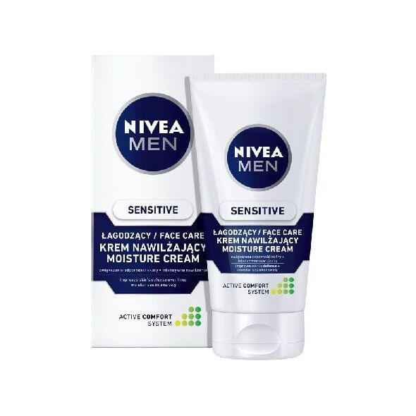 Nivea For Men Sensitive - Ήπια κρέμα προσώπου 75ml 897123 4005808211456