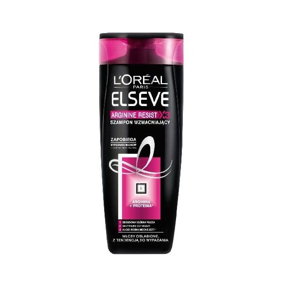Σαμπουάν L'Oreal Paris Elseve Arginine Resist για μαλλιά που πέφτουν 400 ml 895120 3600522067160