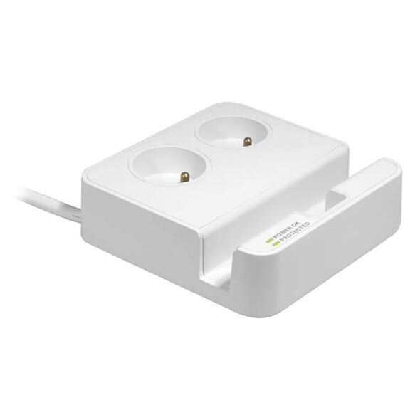 Logo 2 υποδοχές, 3x USB, με βάση τηλεφώνου (1017270) 1017270 8590274446625