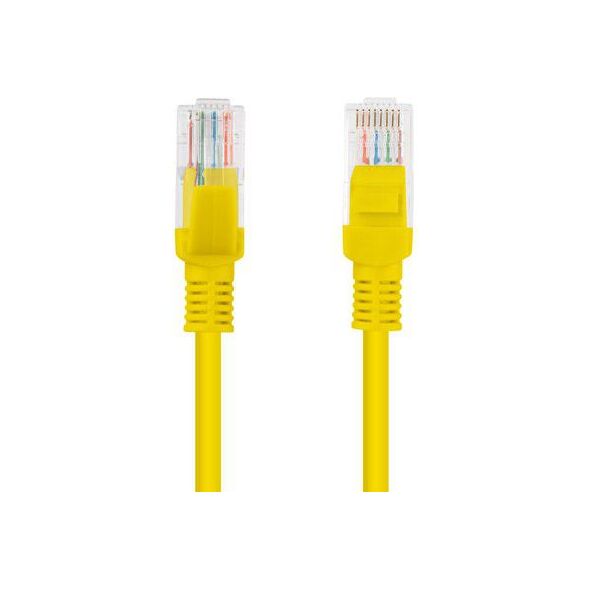 Lanberg RJ-45/RJ-45 κατ.5e Κίτρινο 0,25m (PCU5-10CC-0025-Y) 1020160 5901969404609