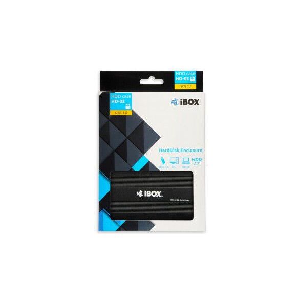 Θήκη iBOX 2,5" SATA - USB 3.0 HD-02 (IEU3F02) 1054115 5901443052630