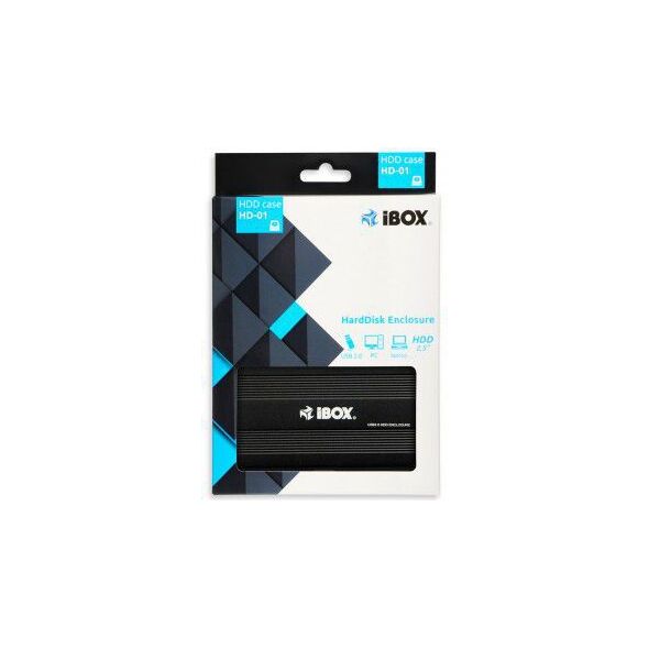 Θήκη iBOX 2,5" SATA - USB 2.0 HD-01 (IEU2F01) 1054116 5901443052647