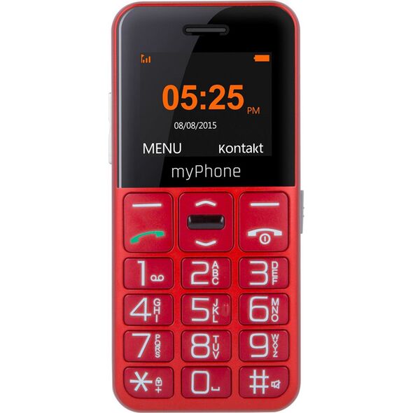 κινητό τηλέφωνο myPhone Halo Easy Κόκκινο και ασημί 974885 5900495512369