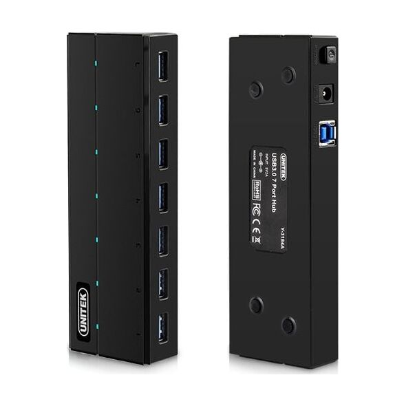 USB HUB Unitek 7x USB-A 3.0 (Y-3184) 975713 4894160010520