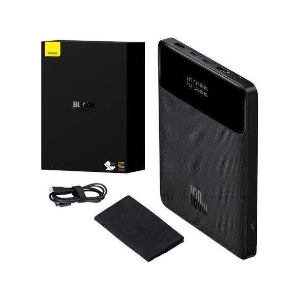 Powerbank Baseus Powerbank Baseus Blade 20000mAh 100W (czarny)