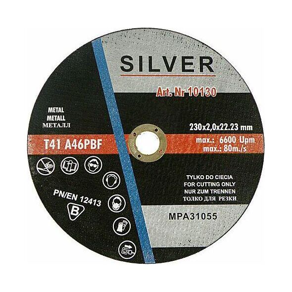 Silver TARCZA DO CIĘCIA METALU 230 x 2,0 x 22,2mm EX10130