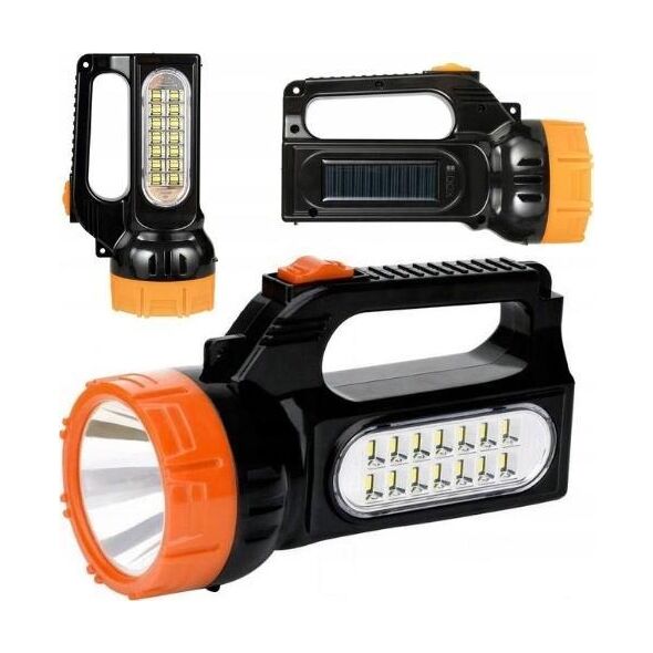 Latarka Libox Latarka szperacz akumulatorowa z solarem LB0169 LIBOX