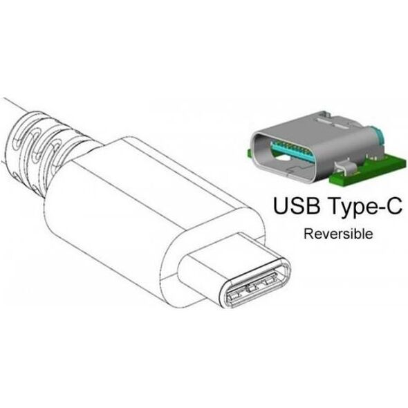 Adapter USB Techly USB-C - HDMI Biały  (020409)