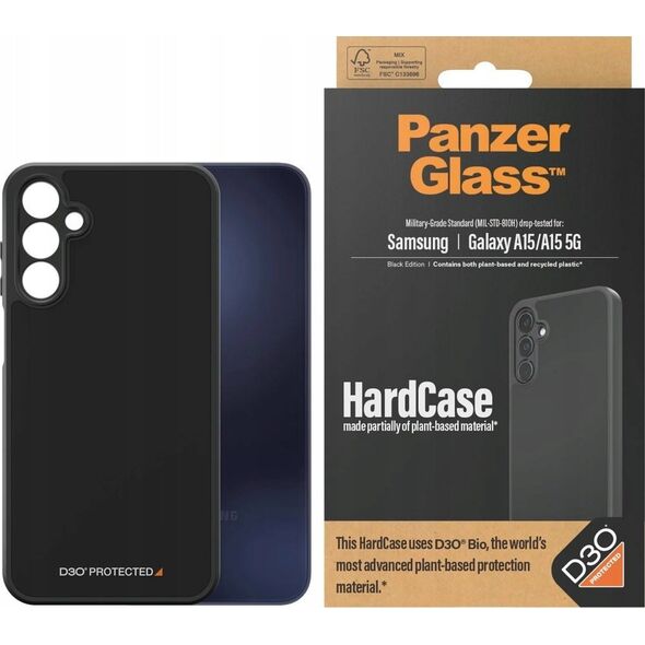 PanzerGlass PanzerGlass HardCase Sam A15 / A15 5G D3O 3xMilitary grade czarny/black 0467