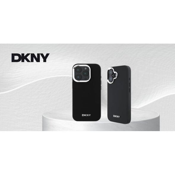 DKNY DKNY DKHMP14XPSCMCLK iPhone 14 Pro Max 6.7" czarny/black hardcase Plain Logo MagSafe