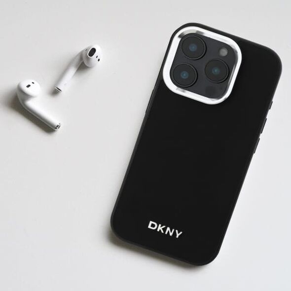 DKNY DKNY DKHMP15XPSCMCLK iPhone 15 Pro Max 6.7" czarny/black hardcase Plain Logo MagSafe