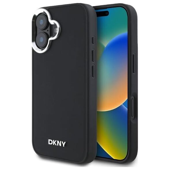 DKNY DKNY DKHMP15SPSCMCLK iPhone 15 6.1" czarny/black hardcase Plain Logo MagSafe