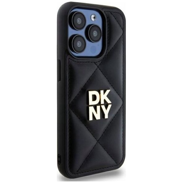 DKNY DKNY DKHCP15XPQDSLK iPhone 15 Pro Max 6.7" black/black Quilted Stack Logo