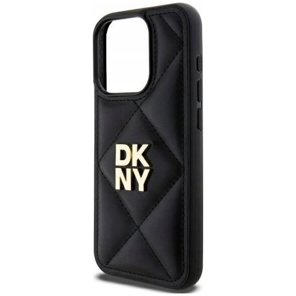 DKNY DKNY DKHCP15XPQDSLK iPhone 15 Pro Max 6.7" black/black Quilted Stack Logo