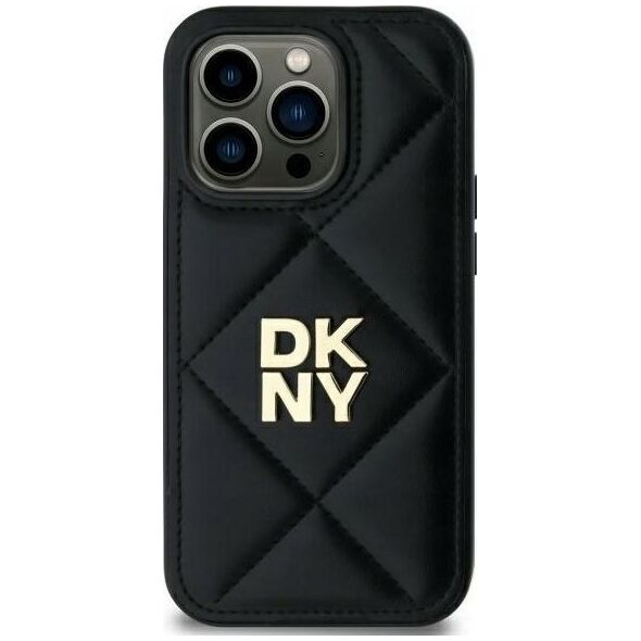 DKNY DKNY DKHCP14SPQDSLK iPhone 14 6.1" black/black Quilted Stack Logo