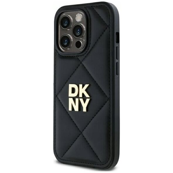DKNY DKNY DKHCP14XPQDSLK iPhone 14 Pro Max 6.7" black/black Quilted Stack Logo