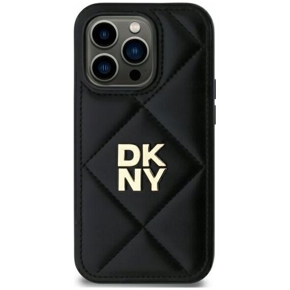 DKNY DKNY DKHCP14XPQDSLK iPhone 14 Pro Max 6.7" black/black Quilted Stack Logo