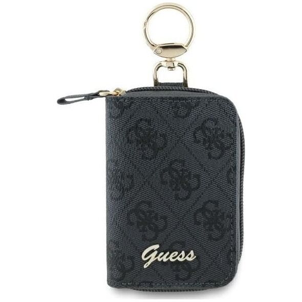 Guess Guess Cable Pouch GUABP4DPTK Cable Pouch Black/Black 4G Triangle